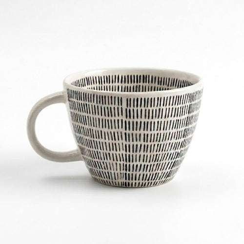 Retro Irregular Ceramic Mug