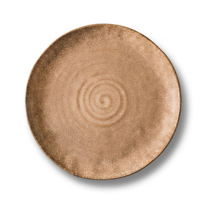 Large Yellow Ceramic Plate